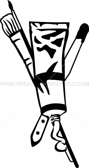 Tube Coloring Blue Paint - Tube Coloring Blue Paint (300x563)