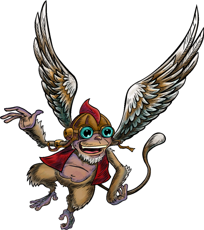 Pin Flying Monkeys Wizard Of Oz Clip Art - Pin Flying Monkeys Wizard Of Oz Clip Art (708x800)