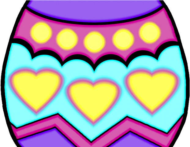 Easter Eggs Clipart Cartoon - Easter Eggs Clipart Cartoon (640x480)