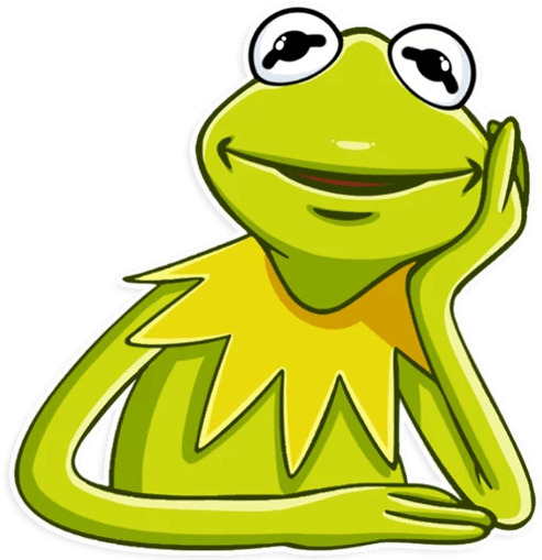 Kermit Png Набор Стикеров Для Telegram «лягушонок Кермит - Kermit Png Набор Стикеров Для Telegram «лягушонок Кермит (512x512)