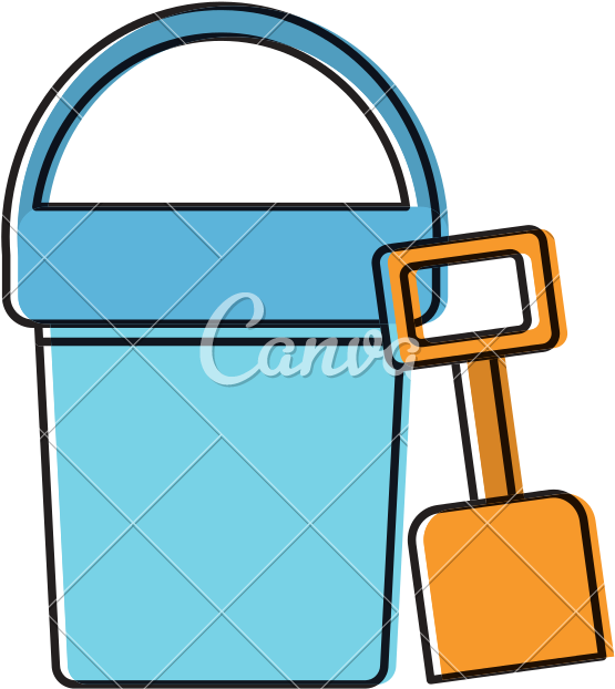 Bucket And Shovel Beach Toys - Bucket And Shovel Beach Toys (800x800)