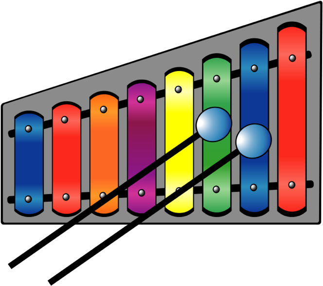 Xylophone Download Drawing - Xylophone Download Drawing (700x596)