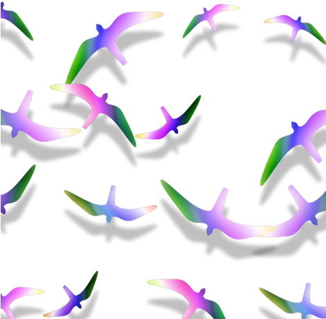 Free Fall Falcons, L Fabric By Animotaxis On Spoonflower - Free Fall Falcons, L Fabric By Animotaxis On Spoonflower (470x470)