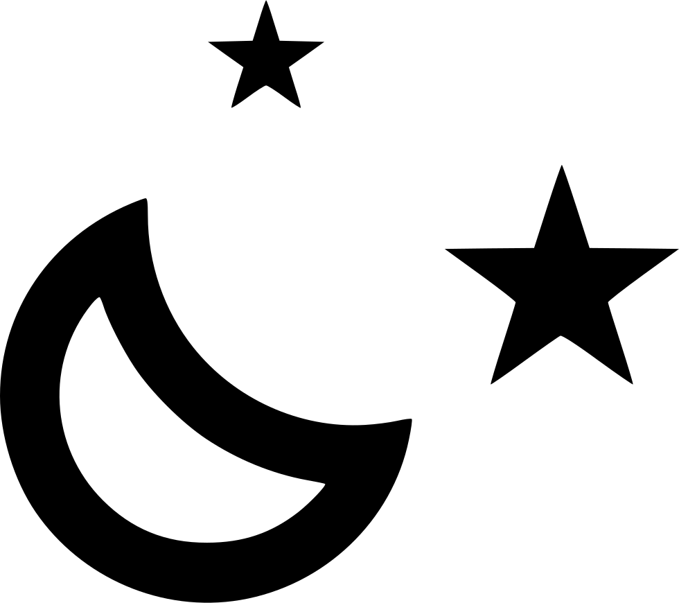 Stars Evening Svg Png - Stars Evening Svg Png (980x870)