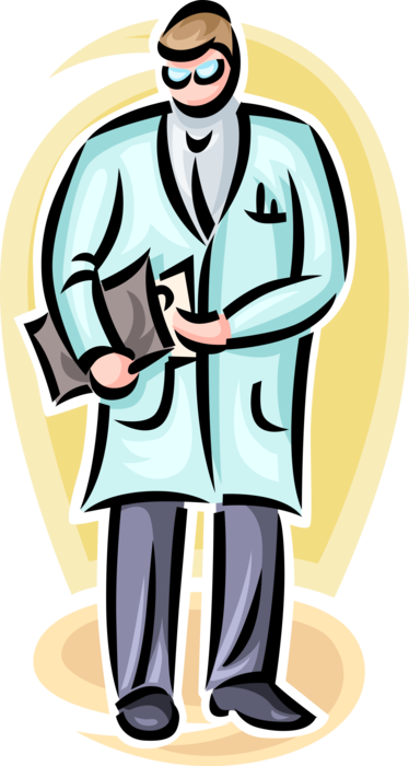 Lab Scientist With Clipboard - Lab Scientist With Clipboard (374x700)