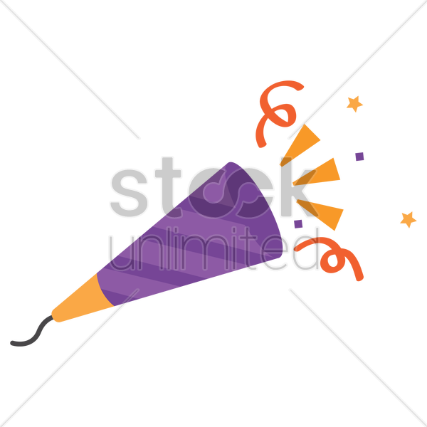 Free Download Party Popper Clipart Party Clip Art - Free Download Party Popper Clipart Party Clip Art (600x600)