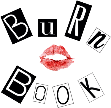 Burn Book, Mean Girls, And Overlay Image - Burn Book, Mean Girls, And Overlay Image (500x500)