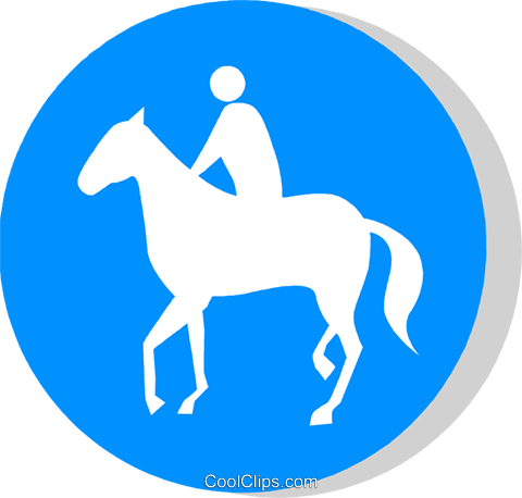 Eu Traffic Sign, Riders Only Royalty Free Vector Clip - Eu Traffic Sign, Riders Only Royalty Free Vector Clip (480x458)