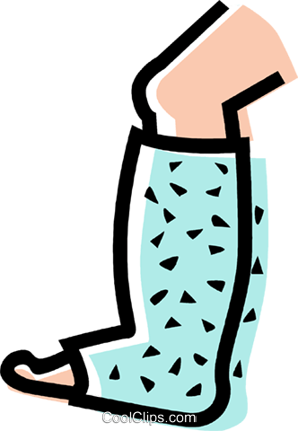 People With Broken Bones Royalty Free Vector Clip Art - People With Broken Bones Royalty Free Vector Clip Art (332x480)