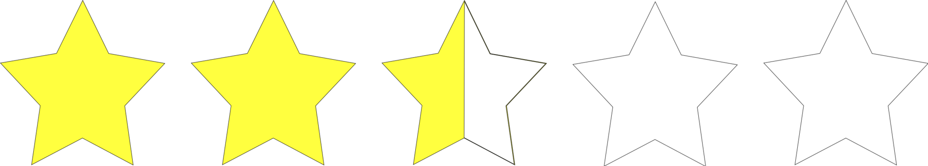 Computer Icons Star Point Download Graphic Arts - Computer Icons Star Point Download Graphic Arts (1902x340)