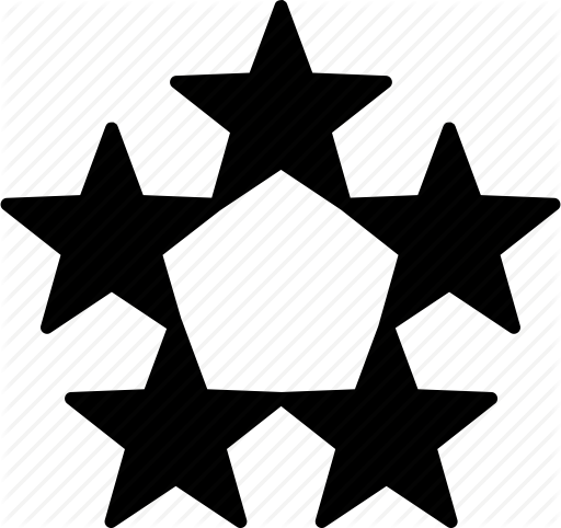 Clip Art Evaluation Out Of Stars - Clip Art Evaluation Out Of Stars (512x482)