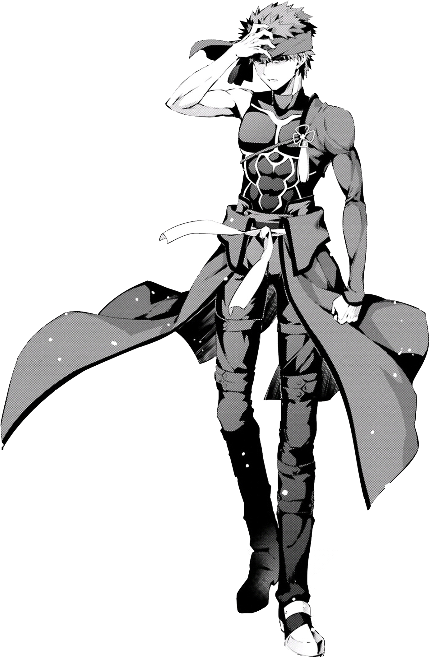 Clip Black And White Download Archer Emiya Install - Clip Black And White Download Archer Emiya Install (1556x2216)