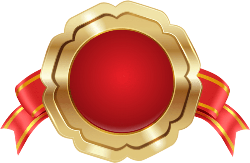 Download Seal Badge Png Red Transparent Clipart Png - Download Seal Badge Png Red Transparent Clipart Png (850x553)