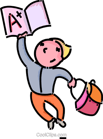 Clipart Student Grade - Clipart Student Grade (358x480)