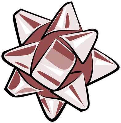 Christmas Ribbons And Bows - Christmas Ribbons And Bows (400x400)