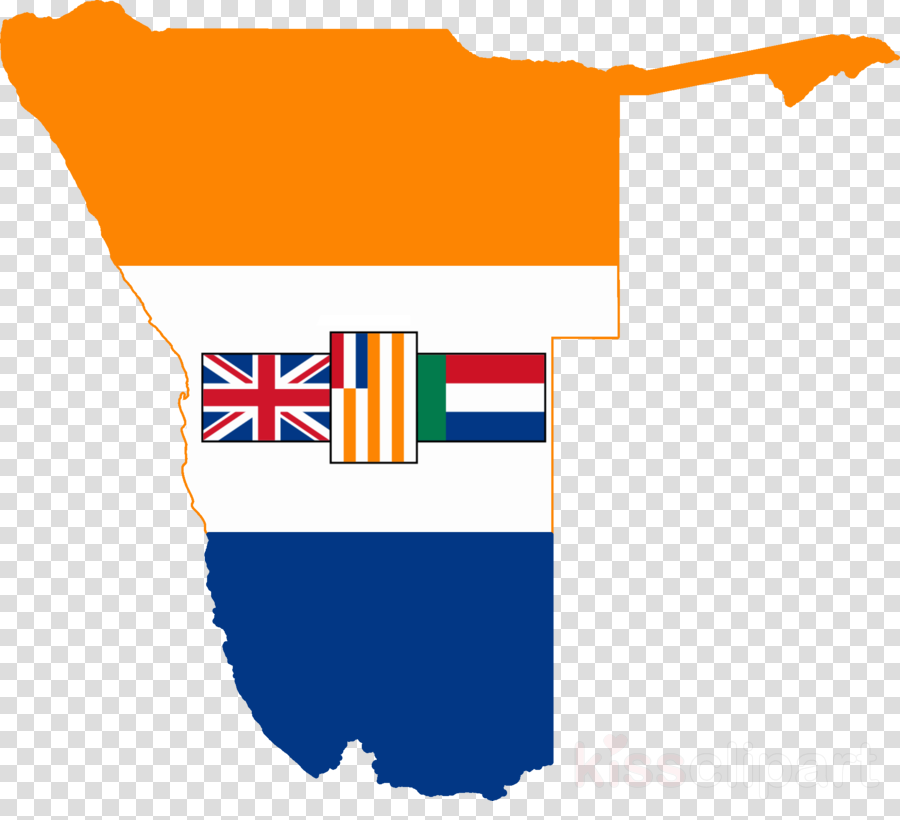Download Old South African Flag Map Clipart Flag Of - Download Old South African Flag Map Clipart Flag Of (900x820)