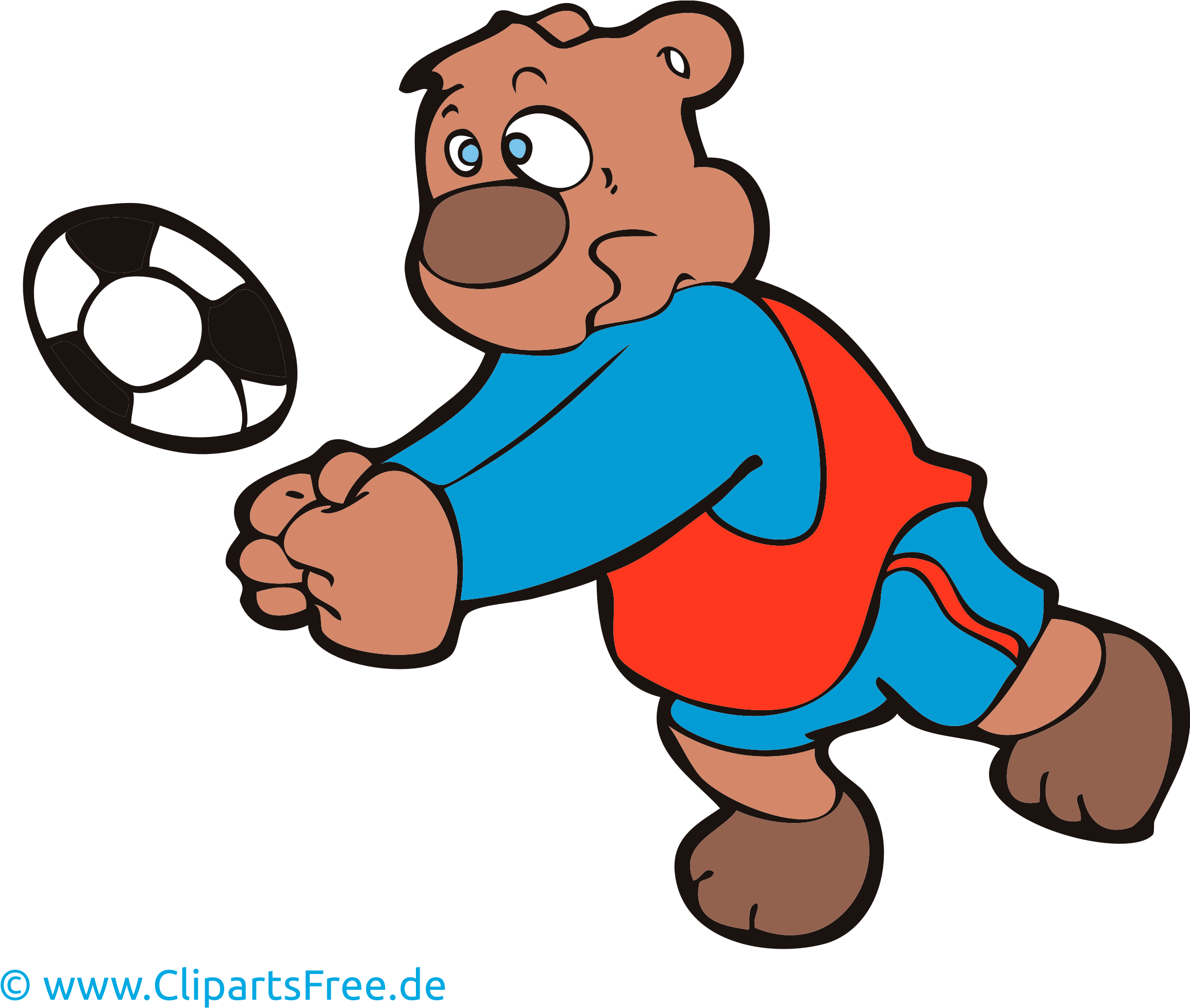 Cartoon Volleyball Clip Art - Cartoon Volleyball Clip Art (2438x2098)