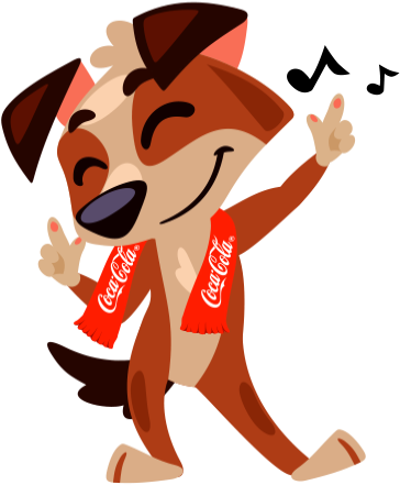 Vk Sticker Football With Coca-cola - Vk Sticker Football With Coca-cola (512x512)
