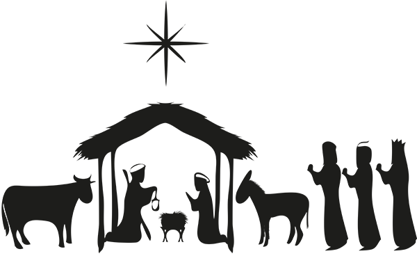 Clipart Jesus S50049 “nativity” 12 X 18″ Wood Plank - Clipart Jesus S50049 “nativity” 12 X 18″ Wood Plank (600x368)