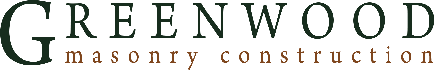 Greenwood Masonry Construction - Greenwood Masonry Construction (1794x331)