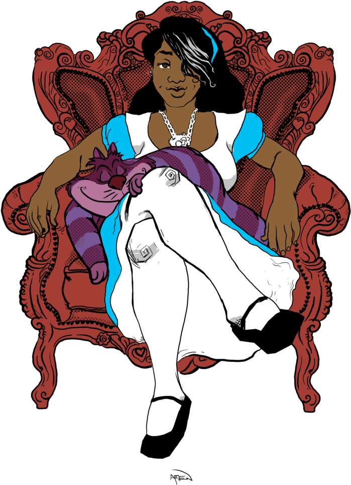 Royalty Free Library Bianca In Wonderland Color By - Royalty Free Library Bianca In Wonderland Color By (719x1111)