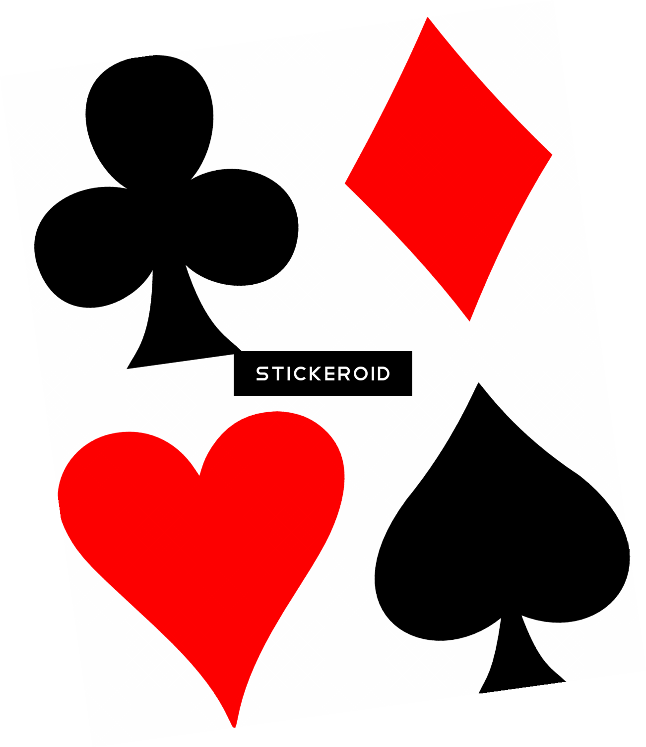 Playing Card Suit Symbols Cards - Playing Card Suit Symbols Cards (1302x1506)