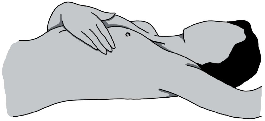 First Lie On Your Back And A Put A Pillow Or Folded - First Lie On Your Back And A Put A Pillow Or Folded (1038x532)