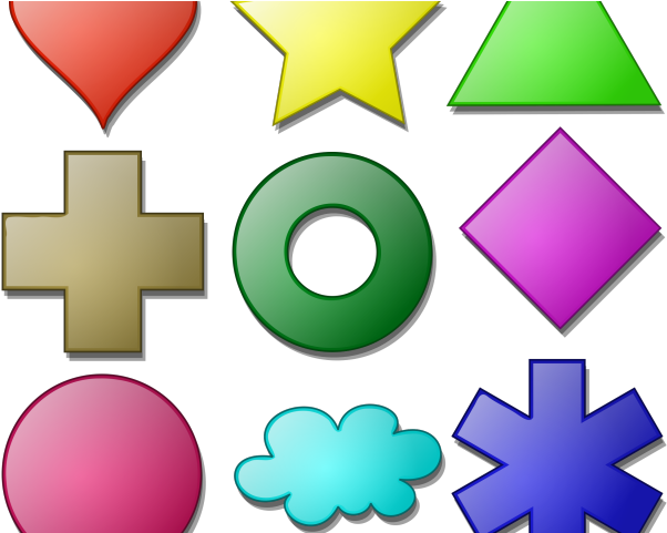 Shape Clipart Clip Art - Shape Clipart Clip Art (640x480)