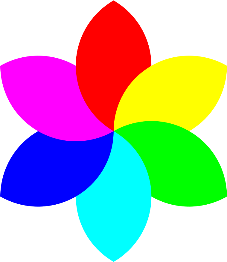 Flower Petal Clipart - Flower Petal Clipart (1000x1000)