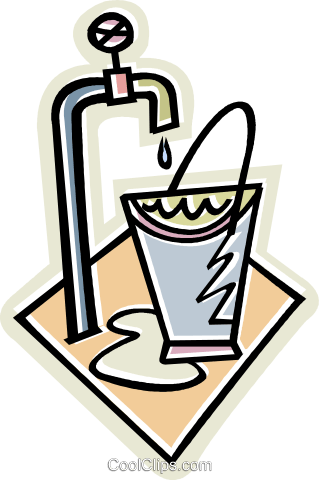 Water Tap Royalty Free Vector Clip Art Illustration - Water Tap Royalty Free Vector Clip Art Illustration (319x480)