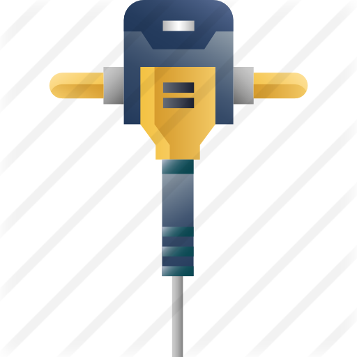 Jackhammer Free Icon - Jackhammer Free Icon (512x512)