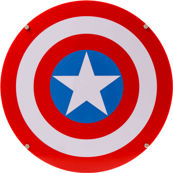 Captain America Shield Clipart - Captain America Shield Clipart (600x600)
