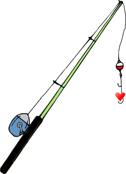 Royalty Free Library Fishing Pole Heart Clip Art At - Royalty Free Library Fishing Pole Heart Clip Art At (432x598)