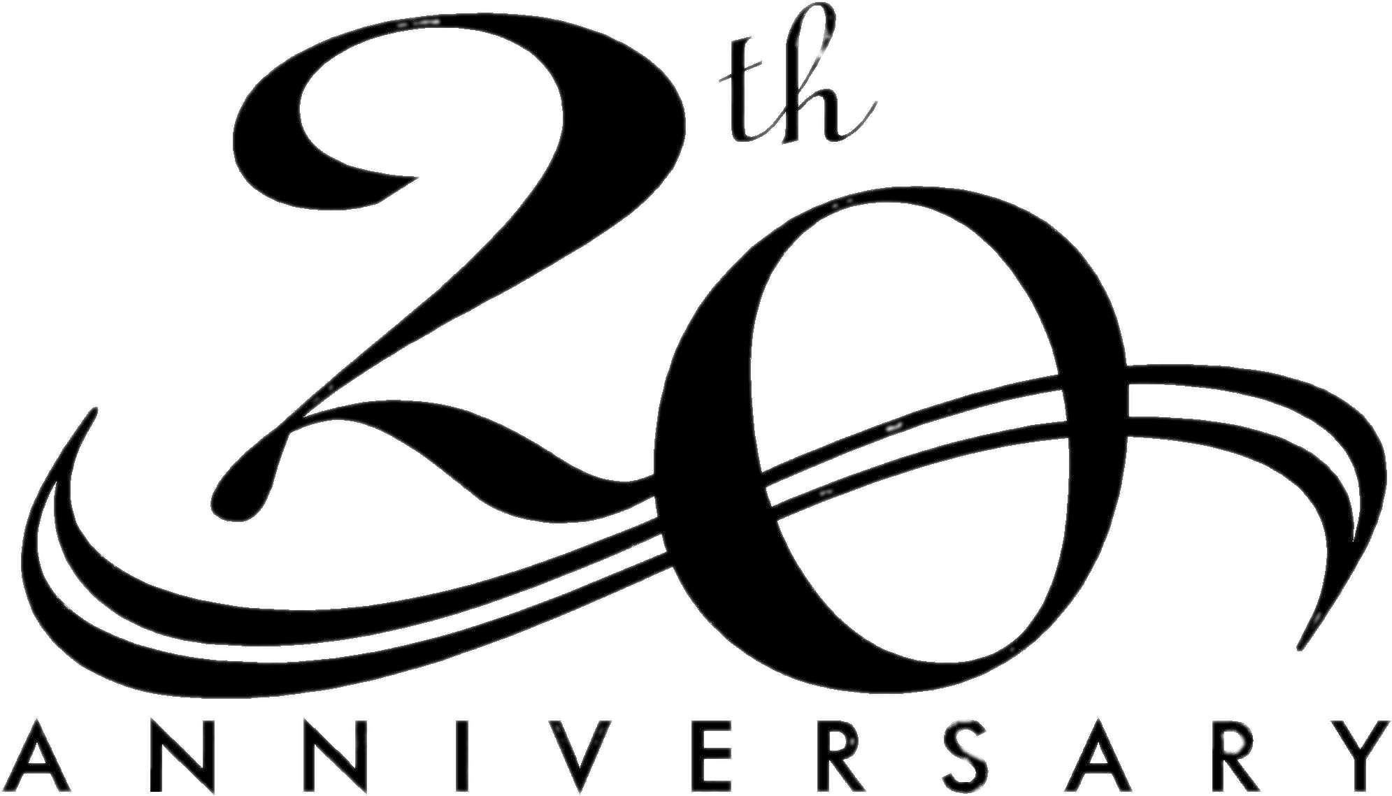 Picture Free 20th Anniversary Clipart - Picture Free 20th Anniversary Clipart (1991x1139)