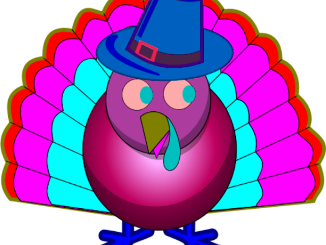 Turkey Clipart Pink - Turkey Clipart Pink (640x480)