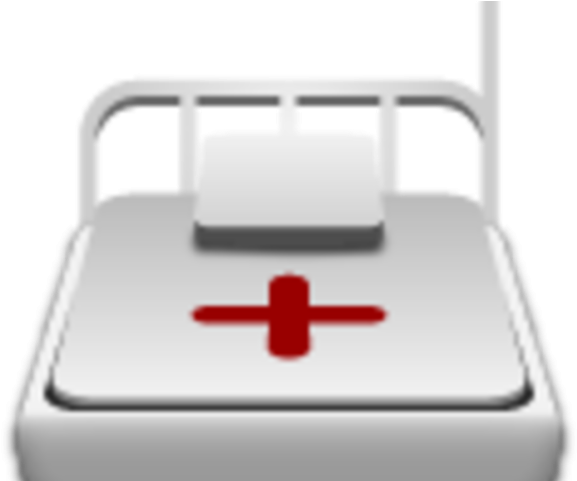 Bed Clipart Medical Bed - Bed Clipart Medical Bed (640x480)