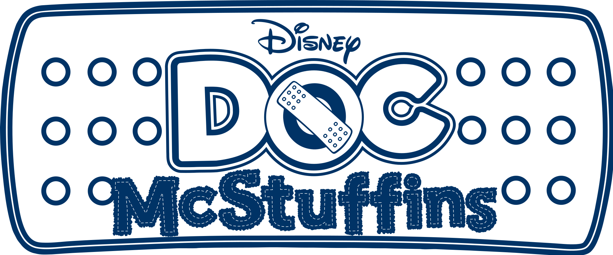 Doc Mcstuffins Svg - Doc Mcstuffins Svg (2000x833)