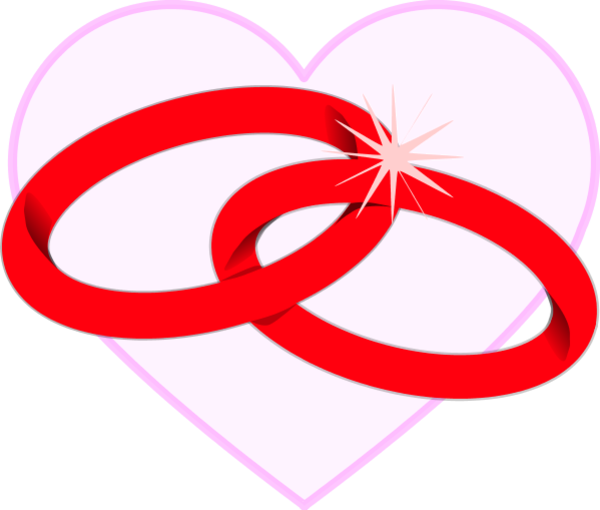 Wedding Rings Vector Clip Art - Wedding Rings Vector Clip Art (600x510)