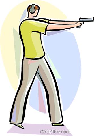 Guns Royalty Free Vector Clip Art Illustration - Guns Royalty Free Vector Clip Art Illustration (332x480)