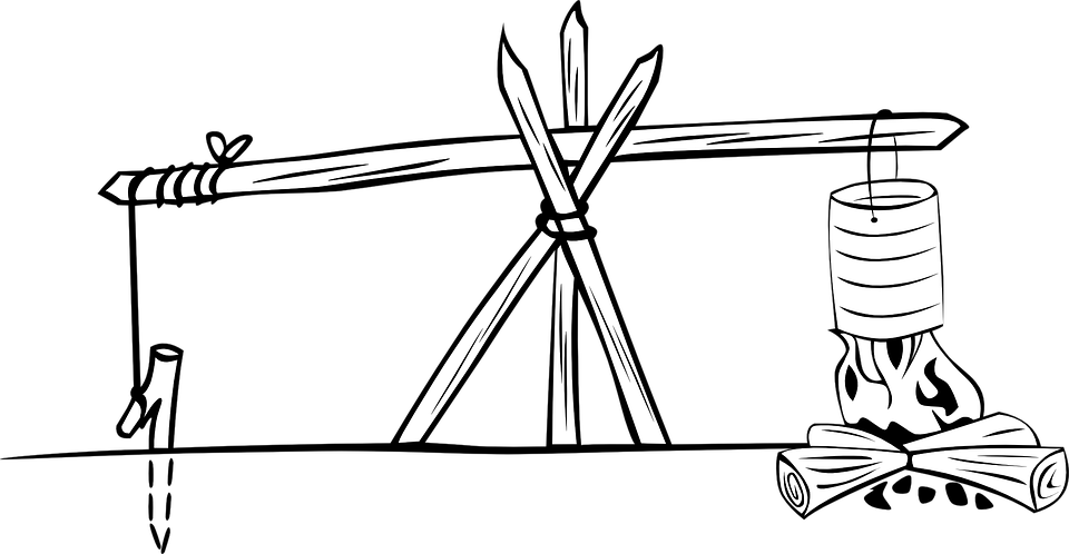 Campfire,campfire Tripod,outdoor Cooking,jury Rigged,jerry - Campfire,campfire Tripod,outdoor Cooking,jury Rigged,jerry (960x498)