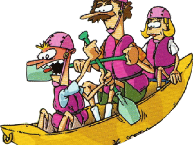 Kayak Clipart Canoeing - Kayak Clipart Canoeing (640x480)