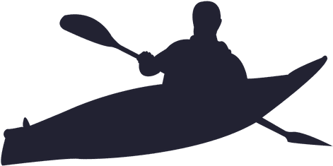 Kayak Clipart Black And White - Kayak Clipart Black And White (512x512)