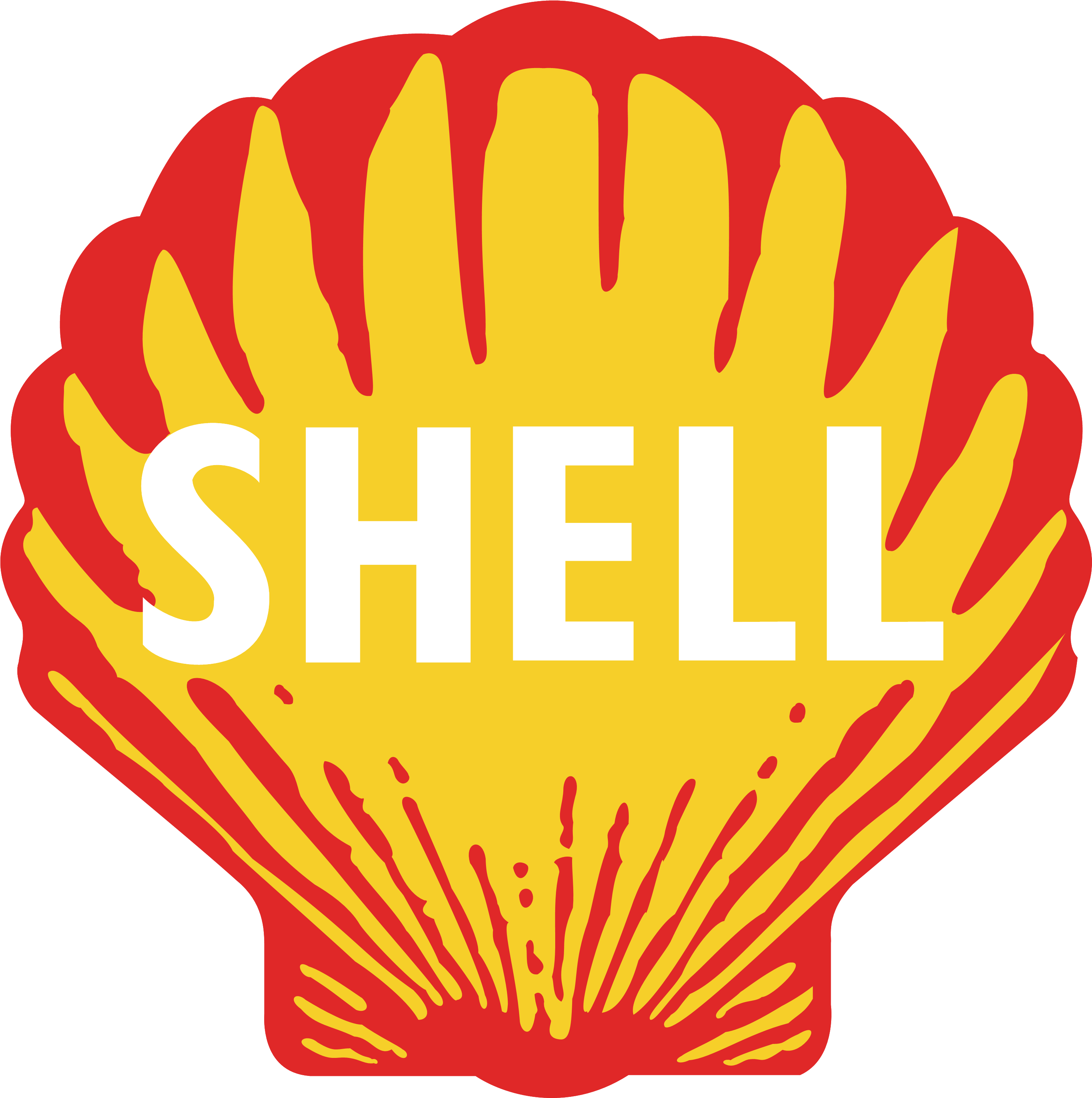 Shell Clipart Scallop Symbol - Shell Clipart Scallop Symbol (3018x3072)
