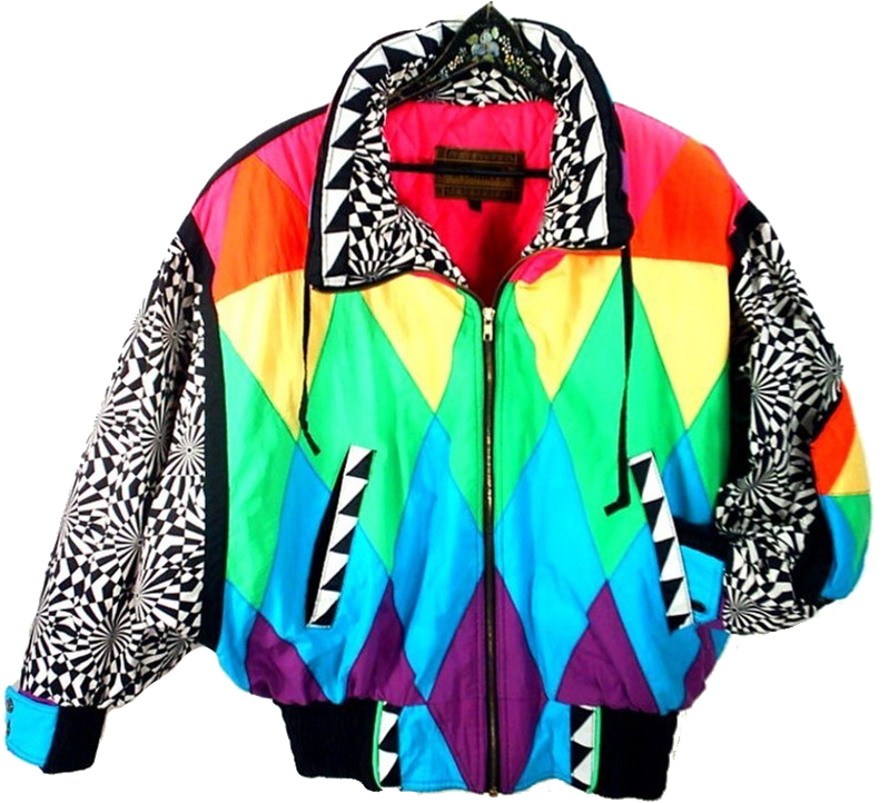 80s/90s Windbreaker Jacket - 80s/90s Windbreaker Jacket (832x728)