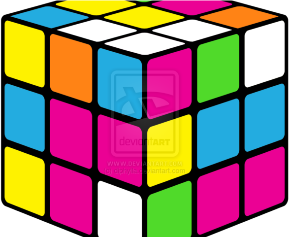 Cube Clipart 80s Party - Cube Clipart 80s Party (640x480)
