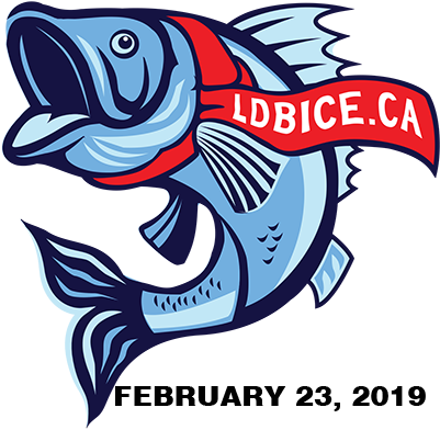Lac Du Bonnet Ice Fishing Derby Logo - Lac Du Bonnet Ice Fishing Derby Logo (400x450)