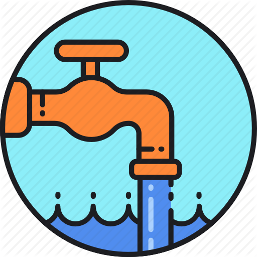 Fawcet Clipart Waste Water - Fawcet Clipart Waste Water (512x512)
