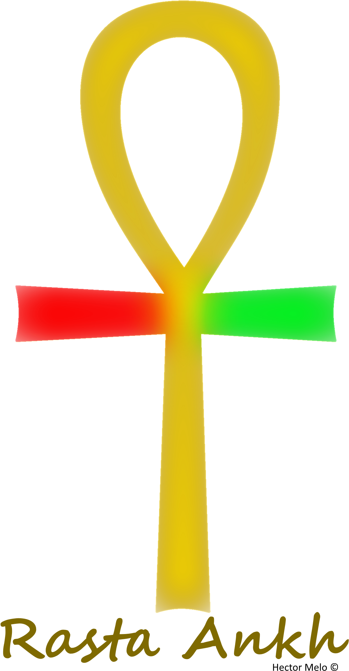 Rasta Ankh Is A Design Created By Hector Melo © - Rasta Ankh Is A Design Created By Hector Melo © (1200x2379)