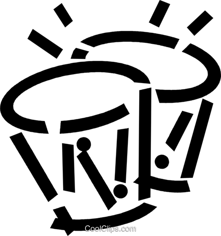 Bongos Royalty Free Vector Clip Art Illustration - Bongos Royalty Free Vector Clip Art Illustration (448x480)