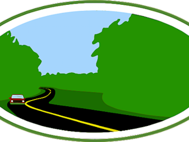 Roadway Clipart Green Road - Roadway Clipart Green Road (640x480)